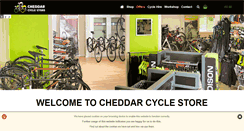 Desktop Screenshot of cheddarcyclestore.co.uk