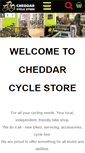 Mobile Screenshot of cheddarcyclestore.co.uk
